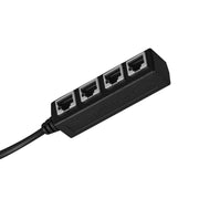 Splitter Ethernet adattatore cavo Ethernet LAN da 1 maschio a 4 femmine