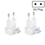 Adattatore di alimentazione XJ01 da 2 pezzi per caricabatterie iPad 10W 12W e caricabatterie serie MacBook, spina europea, EU Plug