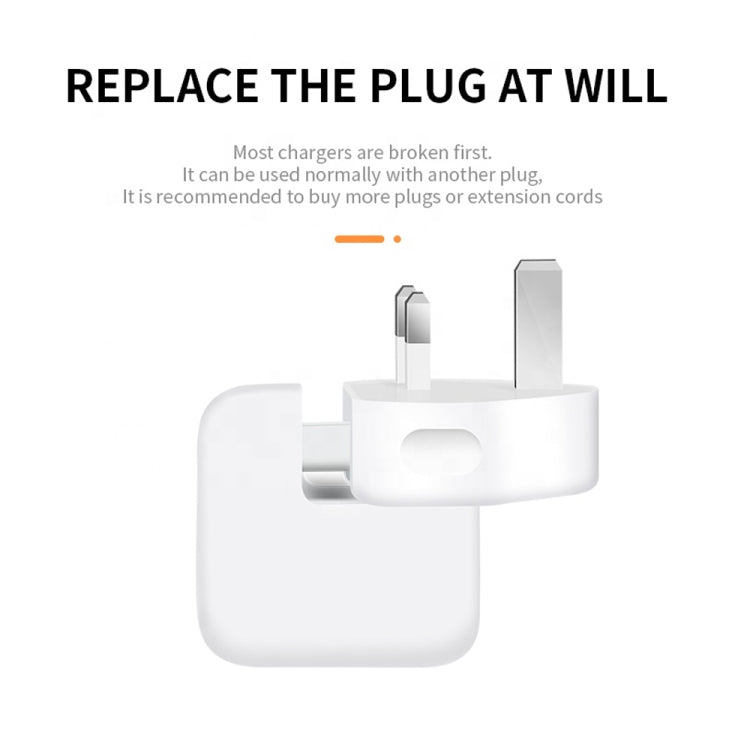 Adattatore di alimentazione UK per iPad e MacBook