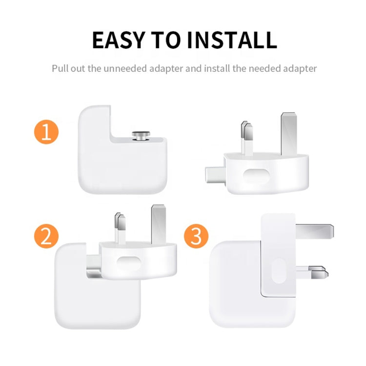 Adattatore di alimentazione UK per iPad e MacBook