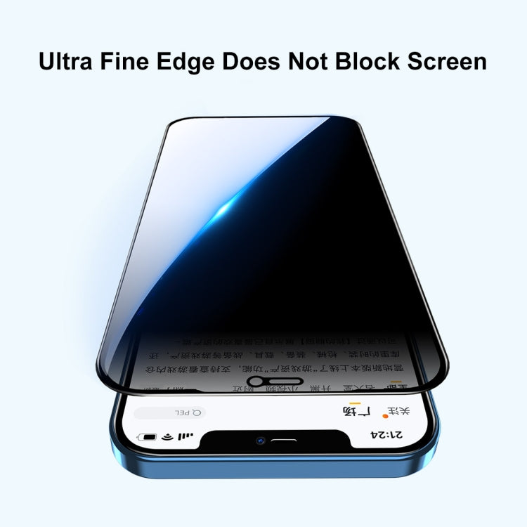ENKAY Hat-Prince Full Coverage 28 Degree Privacy Screen Protector Pellicola in vetro temperato anti-spia, For iPhone 12 / 12 Pro, For iPhone 12 mini, For iPhone 12 Pro Max, For iPhone 11 Pro / XS / X, For iPhone 11 / XR, For iPhone 11 Pro Max