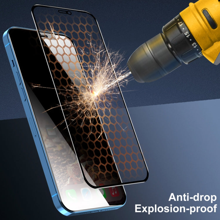 ENKAY Hat-Prince Full Coverage 28 Degree Privacy Screen Protector Pellicola in vetro temperato anti-spia, For iPhone 12 / 12 Pro, For iPhone 12 mini, For iPhone 12 Pro Max, For iPhone 11 Pro / XS / X, For iPhone 11 / XR, For iPhone 11 Pro Max