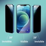 2 PCS ENKAY Hat-Prince Full Coverage 28 Gradi Protezione per lo schermo per la privacy Pellicola in vetro temperato anti-spia, For iPhone 12 / 12 Pro, For iPhone 12 mini, For iPhone 12 Pro Max, For iPhone 11 Pro / XS / X, For iPhone 11 / XR            ...