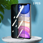 2 PCS ENKAY Hat-Prince Full Coverage 28 Gradi Protezione per lo schermo per la privacy Pellicola in vetro temperato anti-spia, For iPhone 12 / 12 Pro, For iPhone 12 mini, For iPhone 12 Pro Max, For iPhone 11 Pro / XS / X, For iPhone 11 / XR            ...