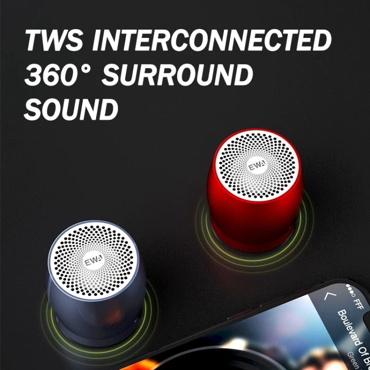 EWA A1 Altoparlante wireless Bluetooth TWS portatile IPX5 Supporto impermeabile TF Card