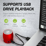 EWA A1 Altoparlante wireless Bluetooth TWS portatile IPX5 Supporto impermeabile TF Card
