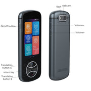 Traduttore intelligente touch screen V10 da 3,0 pollici 107 lingue con traduzione offline / traduzione di foto