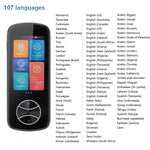 Traduttore intelligente touch screen 3 pollici 107 lingue