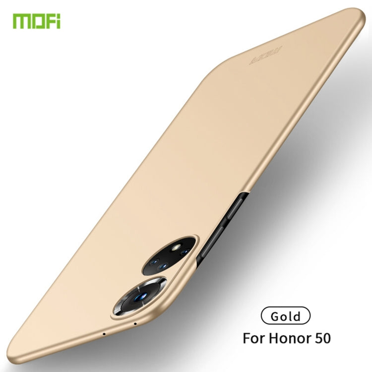 Custodia rigida ultrasottile MOFI Frosted PC, For Honor 50, For Honor 50 Pro, For Honor 50 SE