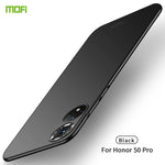 Custodia rigida ultrasottile MOFI Frosted PC, For Honor 50, For Honor 50 Pro, For Honor 50 SE