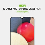 Pellicola in vetro temperato con schermo curvo antideflagrante MOFI 9H 3D, For Samsung Galaxy A03s 164mm