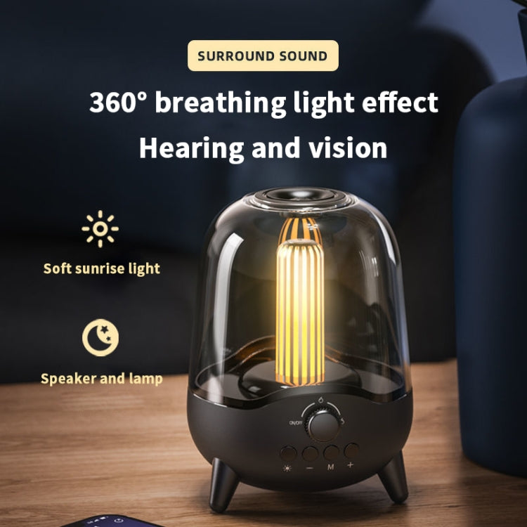 LP-20 LED Night Light Wireless Bluetooth 5.0 Altoparlante musicale Supporto TF Card / AUX