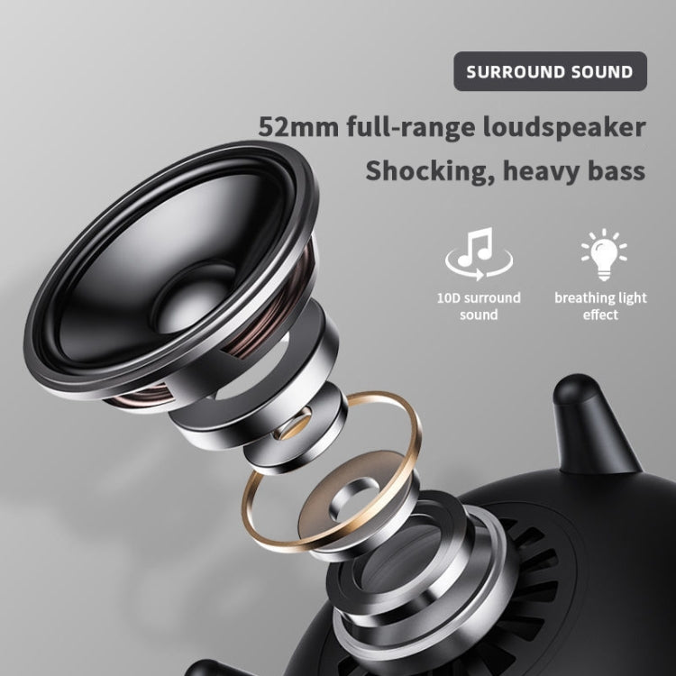 LP-20 LED Night Light Wireless Bluetooth 5.0 Altoparlante musicale Supporto TF Card / AUX