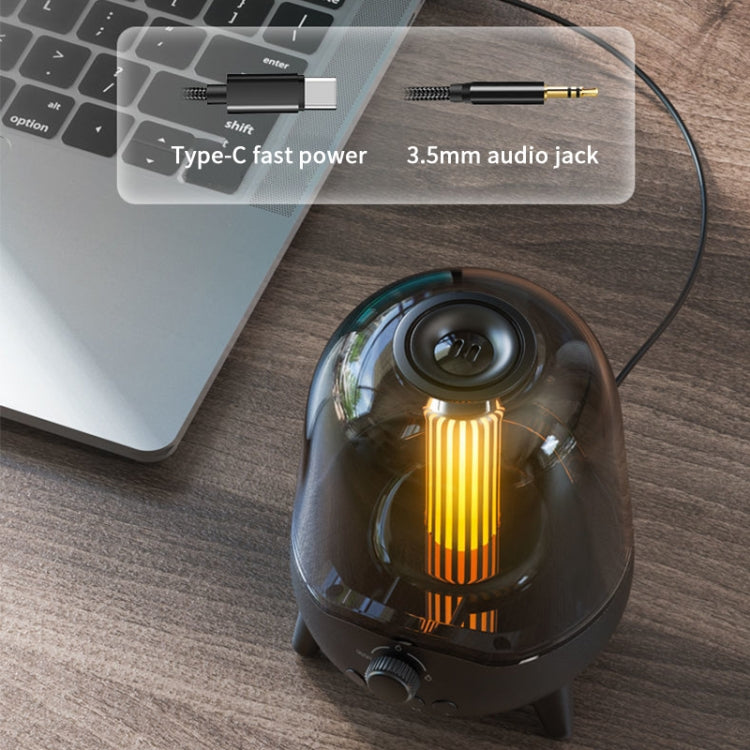 LP-20 LED Night Light Wireless Bluetooth 5.0 Altoparlante musicale Supporto TF Card / AUX