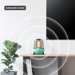 LP-20 LED Night Light Wireless Bluetooth 5.0 Altoparlante musicale Supporto TF Card / AUX