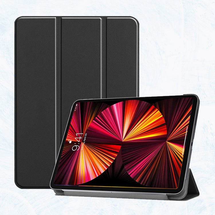 ENKAY 3-Folding Custodia antiurto per PC Custer Texture Custodia in pelle PU con supporto e funzione Sleep / Wake-up per iPad Pro 11 2021/2020, For iPad Pro 11 2022 / 2021 / 2020