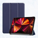 ENKAY 3-Folding Custodia antiurto per PC Custer Texture Custodia in pelle PU con supporto e funzione Sleep / Wake-up per iPad Pro 11 2021/2020, For iPad Pro 11 2022 / 2021 / 2020