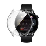 ENKAY Hat-Prince Full Coverage Custodia morbida trasparente TPU HD Clear Cover, For Huawei Watch 3 46mm, For Huawei Watch 3 Pro 48mm