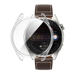 ENKAY Hat-Prince Full Coverage Custodia morbida trasparente TPU HD Clear Cover, For Huawei Watch 3 46mm, For Huawei Watch 3 Pro 48mm