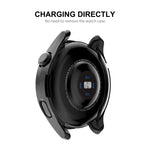 Per Huawei Watch 3 46mm ENKAY Hat-Prince Copertura completa Custodia morbida trasparente TPU HD Clear Cover