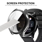 Per Huawei Watch 3 46mm ENKAY Hat-Prince Copertura completa Custodia morbida trasparente TPU HD Clear Cover