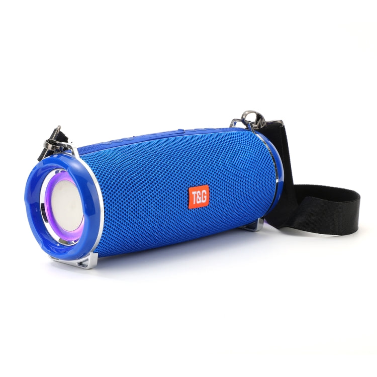 T&G TG192 LED lampeggiante Altoparlante Bluetooth stereo portatile wireless Bass 3D, supporto scheda FM / TF / USB