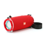 T&G TG192 LED lampeggiante Altoparlante Bluetooth stereo portatile wireless Bass 3D, supporto scheda FM / TF / USB