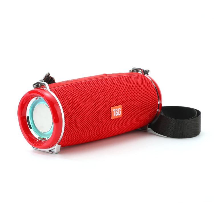 T&G TG192 LED lampeggiante Altoparlante Bluetooth stereo portatile wireless Bass 3D, supporto scheda FM / TF / USB