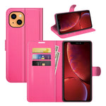 Per iPhone 13 Custodia protettiva a vibrazione orizzontale Litchi Texture con supporto, slot per schede e portafoglio, For iPhone 13