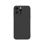 Custodia in flanella fodera in silicone liquido con bordo dritto a cubo in tinta unita, For iPhone 13 Pro Max, For iPhone 13 Pro