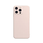Custodia in flanella fodera in silicone liquido con bordo dritto a cubo in tinta unita, For iPhone 13 Pro Max, For iPhone 13 Pro