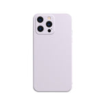 Custodia in flanella fodera in silicone liquido con bordo dritto a cubo in tinta unita, For iPhone 13 Pro Max, For iPhone 13 Pro