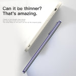 Custodia in flanella fodera in silicone liquido con bordo dritto a cubo in tinta unita, For iPhone 13 mini, For iPhone 13