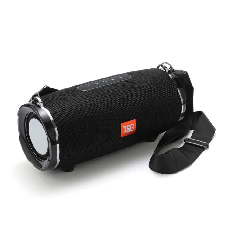 T&G TG187 Altoparlante Bluetooth Wireless Bass Surround portatile impermeabile con tracolla, supporto scheda FM / TF