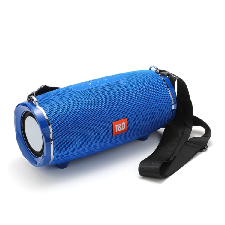 T&G TG187 Altoparlante Bluetooth Wireless Bass Surround portatile impermeabile con tracolla, supporto scheda FM / TF