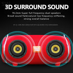 T&G TG187 Altoparlante Bluetooth Wireless Bass Surround portatile impermeabile con tracolla, supporto scheda FM / TF