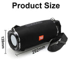 T&G TG187 Altoparlante Bluetooth Wireless Bass Surround portatile impermeabile con tracolla, supporto scheda FM / TF