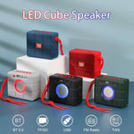 Altoparlante Bluetooth portatile con torcia a LED T&G TG311, supporto per scheda TF / FM / disco AUX / U da 3,5 mm