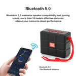 Altoparlante Bluetooth portatile con torcia a LED T&G TG311, supporto per scheda TF / FM / disco AUX / U da 3,5 mm