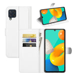 Per Samsung Galaxy M32 Litchi Texture Custodia protettiva a vibrazione orizzontale con supporto, slot per schede e portafoglio, For Galaxy M32