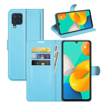 Per Samsung Galaxy M32 Litchi Texture Custodia protettiva a vibrazione orizzontale con supporto, slot per schede e portafoglio, For Galaxy M32