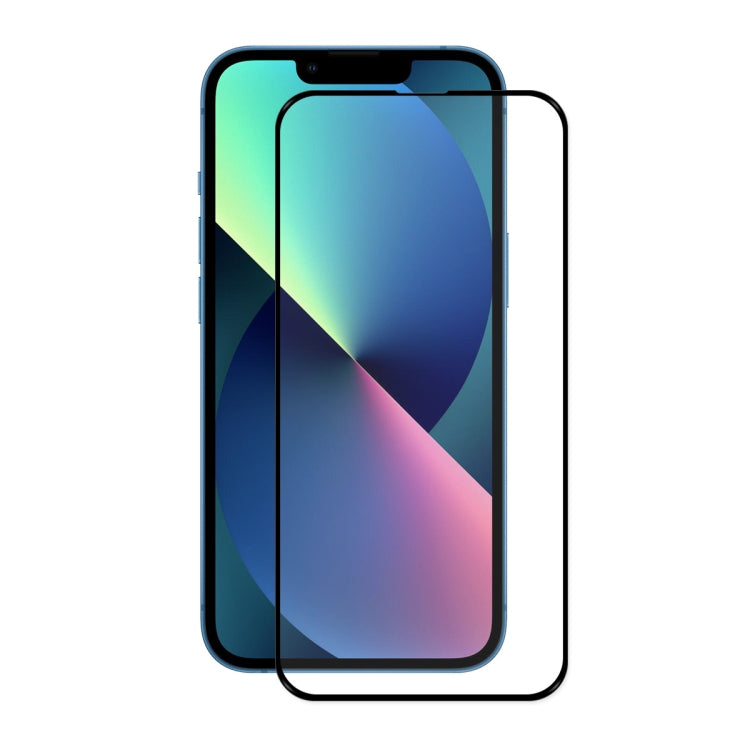ENKAY Hat-Prince Full Glue 0.26mm 9H 2.5D Protezione per schermo in vetro temperato Pellicola a copertura totale, For iPhone 13 mini, For iPhone 13 / 13 Pro, For iPhone 13 Pro Max