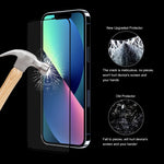 ENKAY Hat-Prince Full Glue 0.26mm 9H 2.5D Protezione per schermo in vetro temperato Pellicola a copertura totale, For iPhone 13 mini, For iPhone 13 / 13 Pro, For iPhone 13 Pro Max