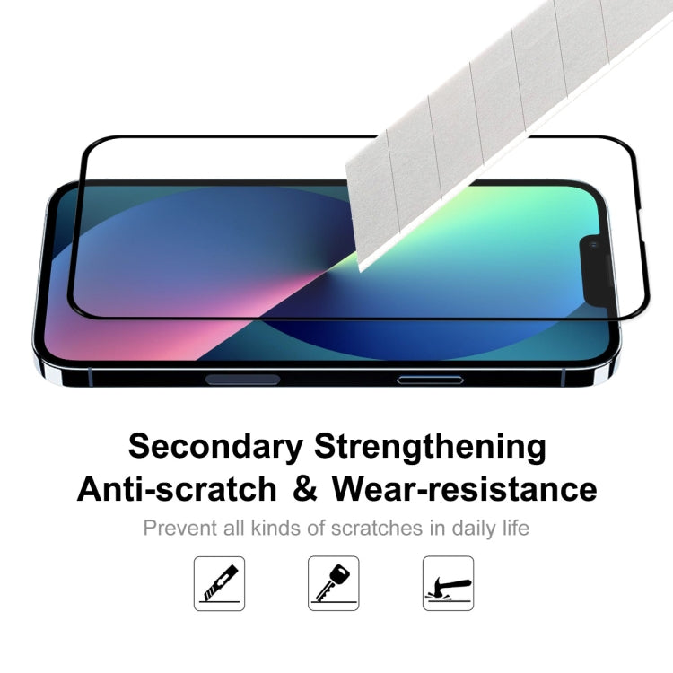 ENKAY Hat-Prince Full Glue 0.26mm 9H 2.5D Protezione per schermo in vetro temperato Pellicola a copertura totale, For iPhone 13 mini, For iPhone 13 / 13 Pro, For iPhone 13 Pro Max