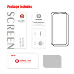2 PZ ENKAY Hat-Prince Full Glue 0.26mm 9H 2.5D Protezione per schermo in vetro temperato Pellicola a copertura totale, For iPhone 13 mini 2pcs, For iPhone 13 / 13 Pro 2pcs, For iPhone 13 Pro Max 2pcs