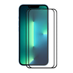 2 PZ ENKAY Hat-Prince Full Glue 0.26mm 9H 2.5D Protezione per schermo in vetro temperato Pellicola a copertura totale, For iPhone 13 mini 2pcs, For iPhone 13 / 13 Pro 2pcs, For iPhone 13 Pro Max 2pcs
