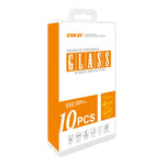 10 PZ ENKAY Hat-Prince Full Glue 0.26mm 9H 2.5D Protezione per schermo in vetro temperato Pellicola a copertura totale, For Samsung Galaxy A22 4G, For Samsung Galaxy A22 5G, For Samsung Galaxy F22 / M22, For Honor 50 SE (10 PCS)                        ...