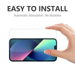 10 PZ ENKAY Hat-Prince 0.26mm 9H 2.5D Proteggi schermo in vetro temperato con bordo curvo, For iPhone 13 mini, For iPhone 13 / 13 Pro, For iPhone 13 Pro Max