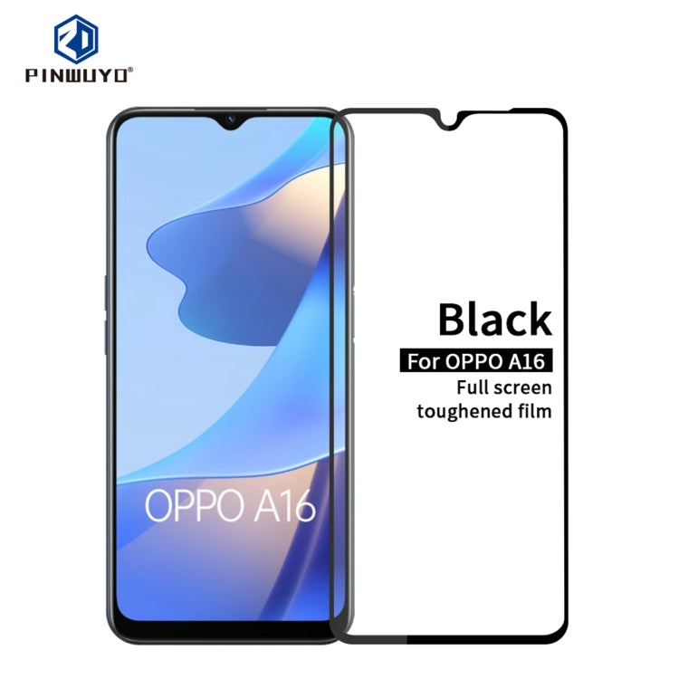 Pellicola in vetro temperato a schermo intero PINWUYO 9H 2.5D, For OPPO A16, For OPPO Reno6 Z, For Samsung Galaxy M32, For Motorola MOTO One 5G Ace
