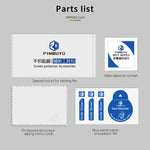 Pellicola in vetro temperato a schermo intero PINWUYO 9H 2.5D, For OPPO A16, For OPPO Reno6 Z, For Samsung Galaxy M32, For Motorola MOTO One 5G Ace
